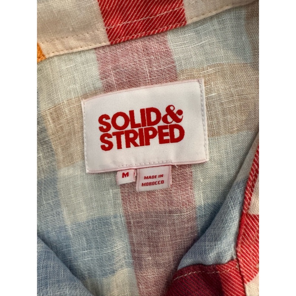 Solid & Striped Button Down Romper - image 5